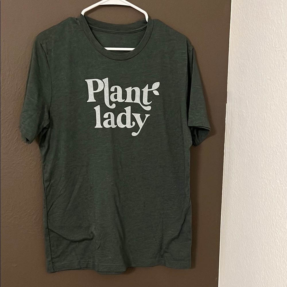 Green 'Plant Lady' T-Shirt